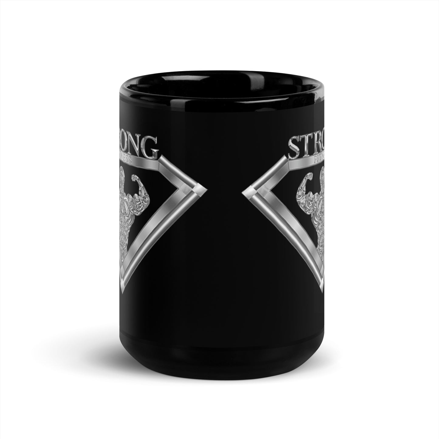 Black Glossy Mug,Strong Diamond