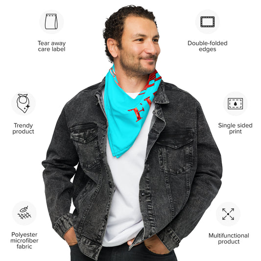 All-over print bandana,Strong Fitness