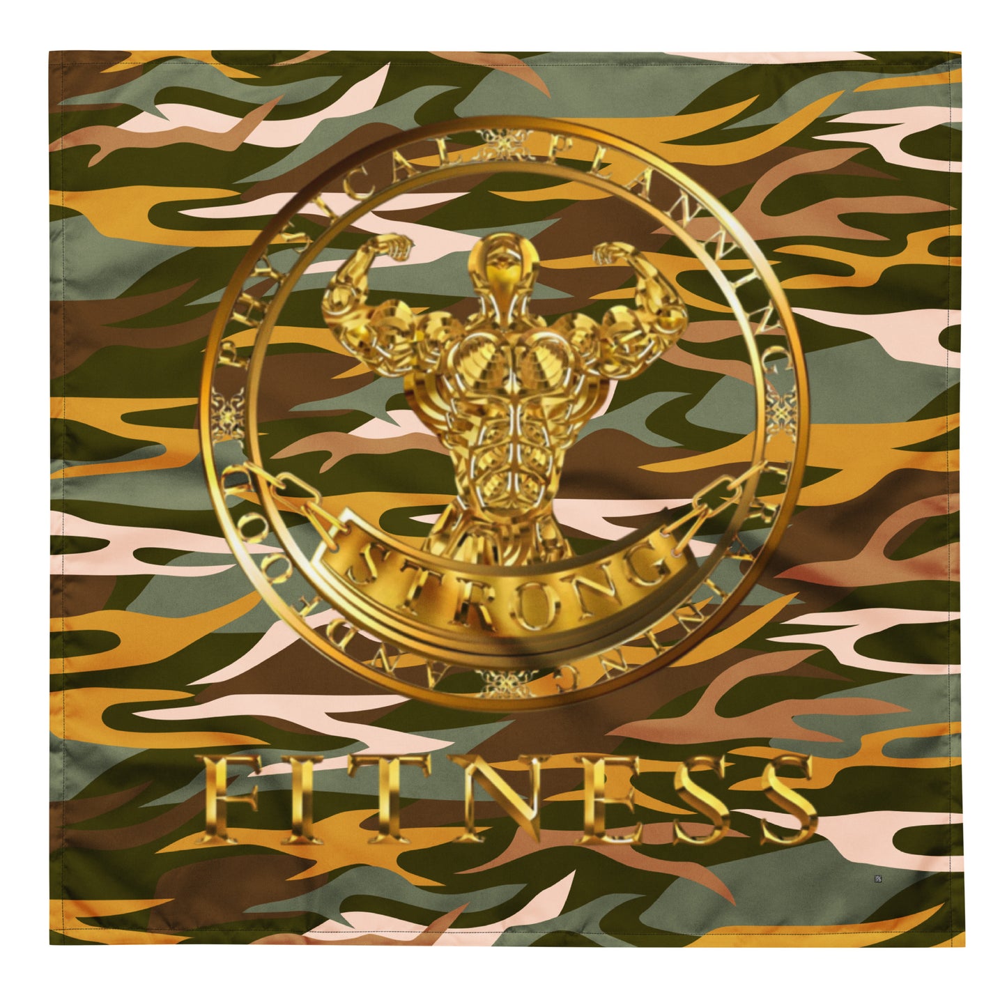 All-over print bandana,Strong Fitness