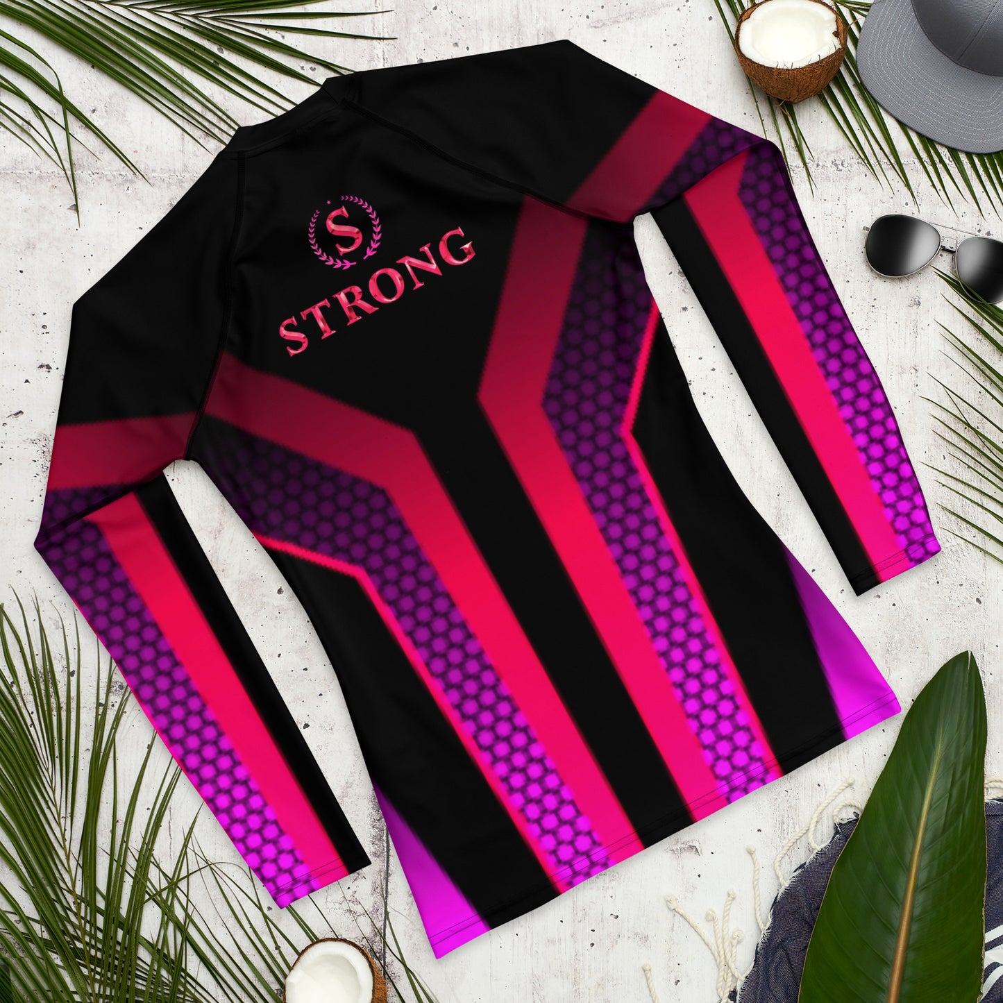 Men's Rash Guard,Simple Logo