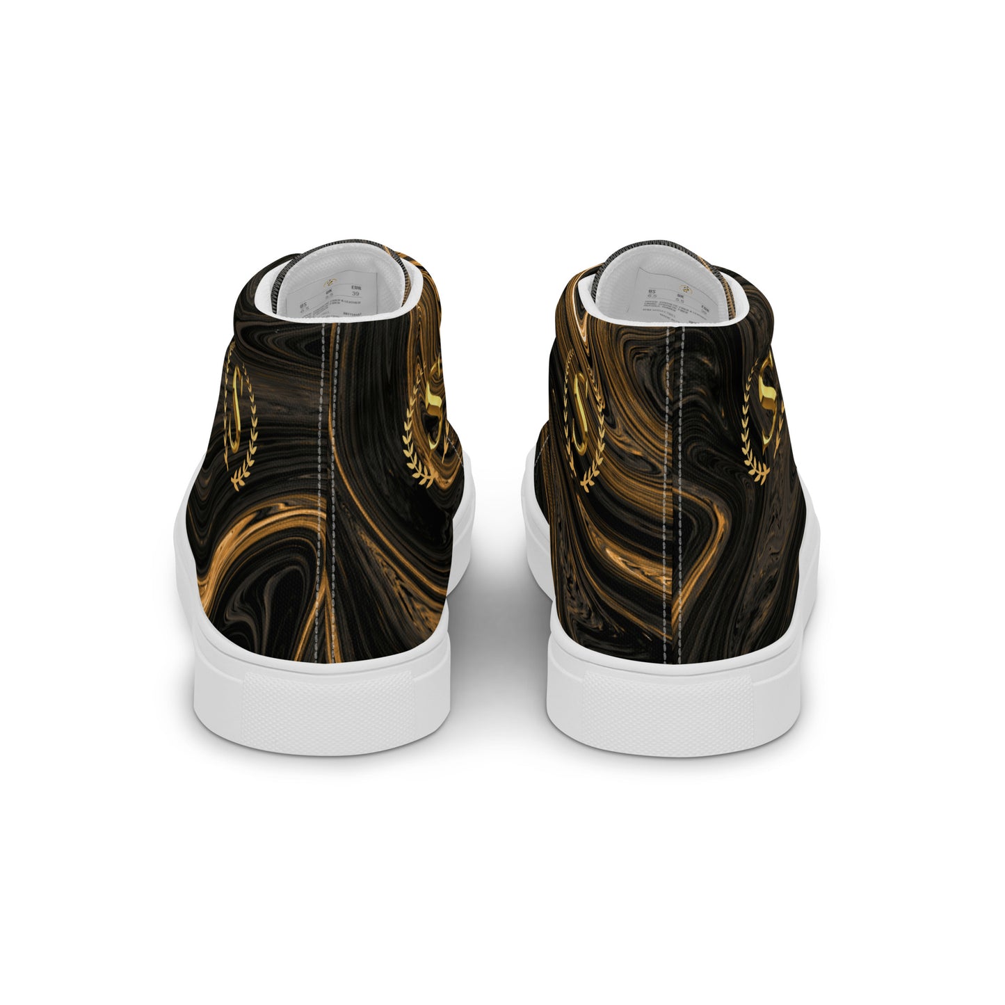 Men’s high top canvas shoes