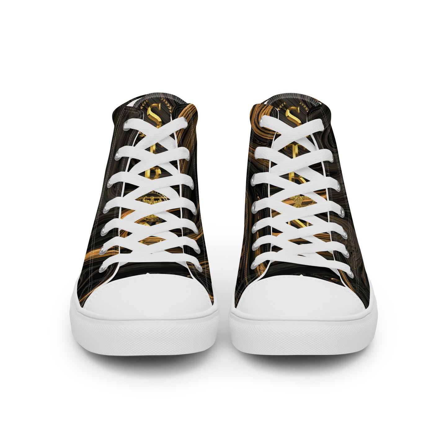 Men’s high top canvas shoes