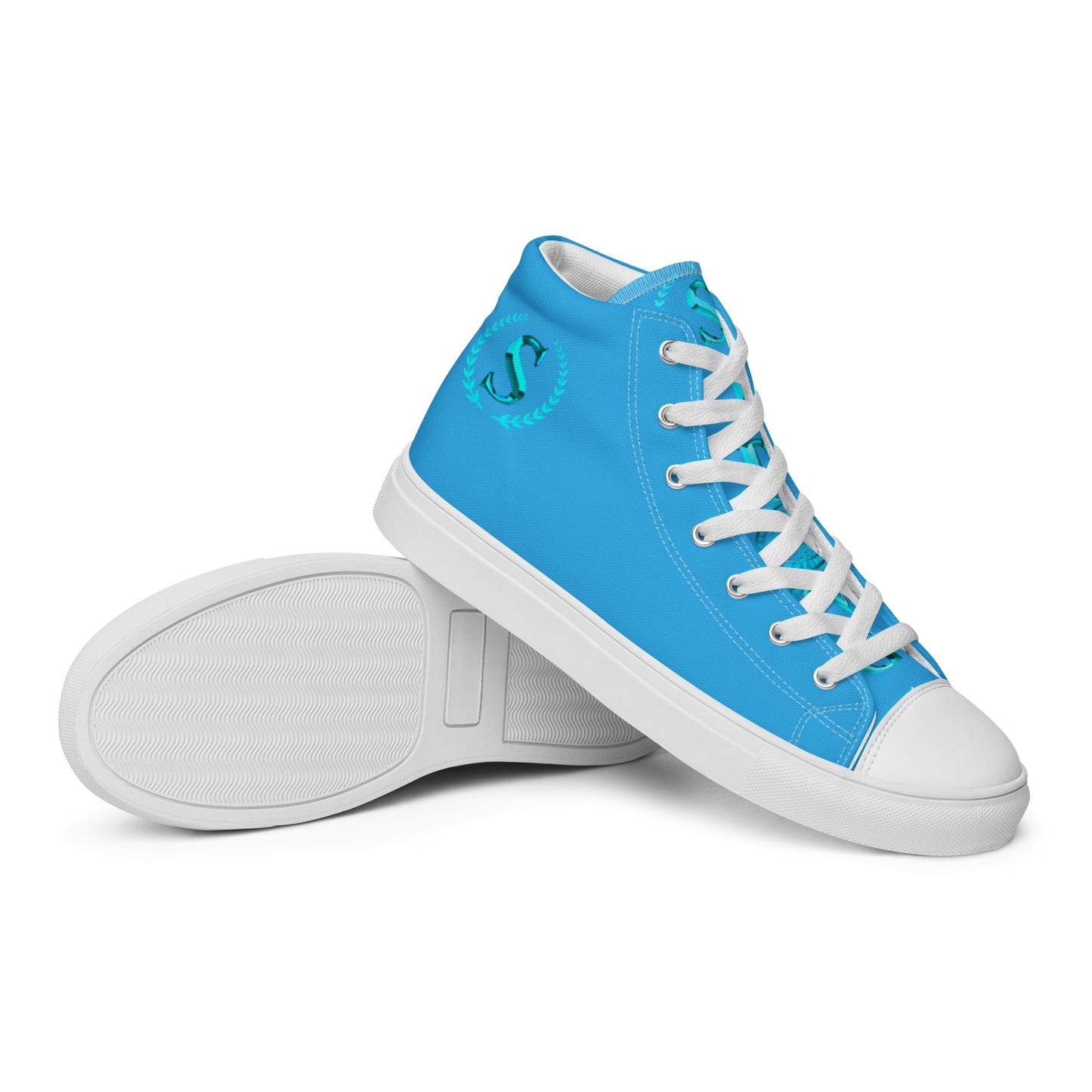 Men’s high top canvas shoes
