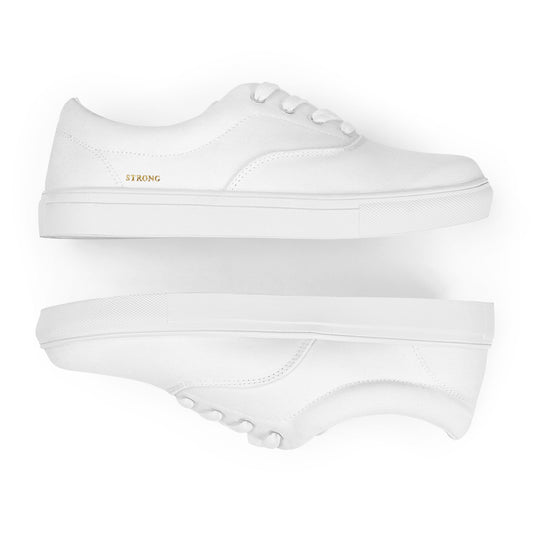 Men’s lace-up canvas shoes